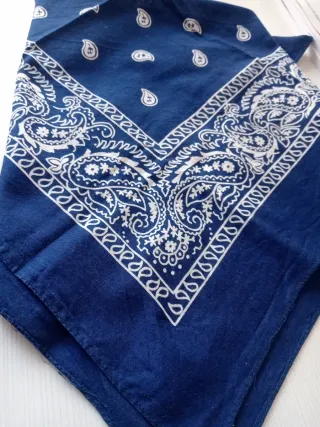 Pañuelo Bandana Azul
