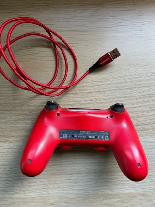 Mando PS4 Rojo PERFECTO ESTADO