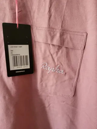 Camiseta Rapha Lifestyle Pocket Lila 2XL