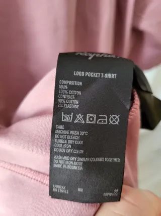 Camiseta Rapha Lifestyle Pocket Lila 2XL