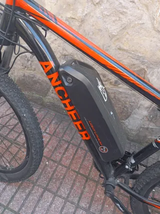 Bici Eléctrica Ancheer Negra,escucho ofertas