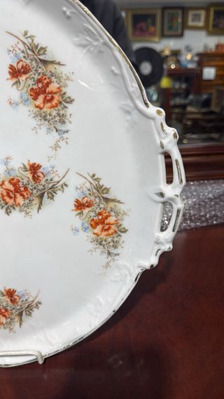 BANDEJA REDONDA ESTILO VIEJO PARIS