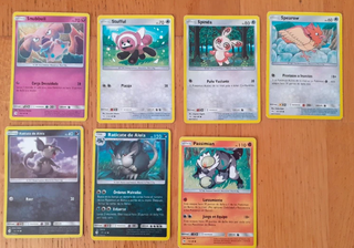 Caja metálica pokemon Sun & Moon con 49 cartas