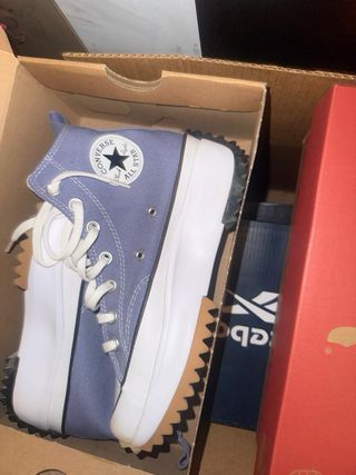 Converse Amarillas, azul, azulito Talla 38