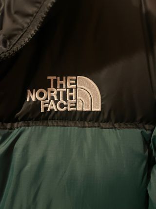 The North Face Abrigo Negro y Verde