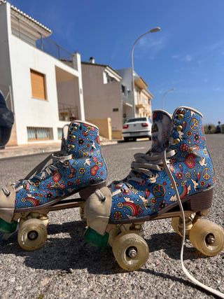 Patines de 4 ruedas estilo retro