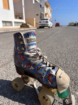 Patines de 4 ruedas estilo retro