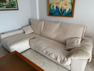 Sofá chaise longue + Regalos
