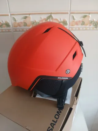 Casco Salomon Pioneer LT rojo tXL