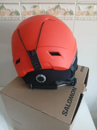 Casco Salomon Pioneer LT rojo tXL