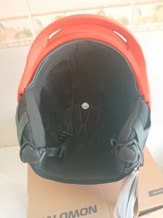 Casco Salomon Pioneer LT rojo tXL