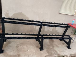 Lote di macchine da palestra e 300kg in dischi da 28mm