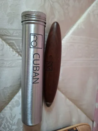 Penna FO CUBAN in metallo e legno