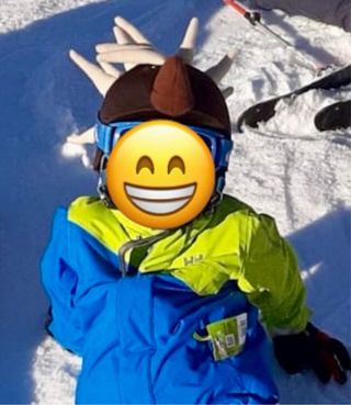 Funda de erizo para casco de esquí