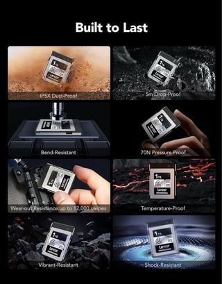 Tarjeta Lexar 1TB CFexpress 4.0 Type B Silver