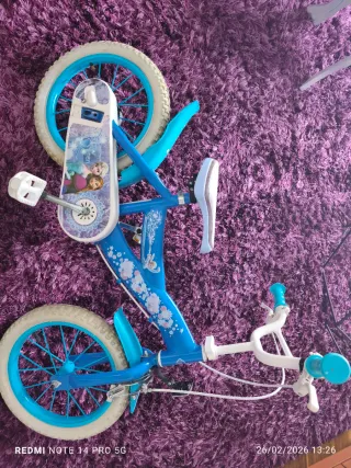 Bicicleta Frozen Niña