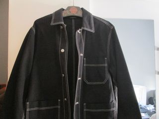 CHAQUETA NEGRA OVERSIZE H&M MAN