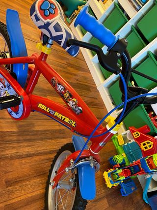 Bicicleta Patrulla Canina 4 años