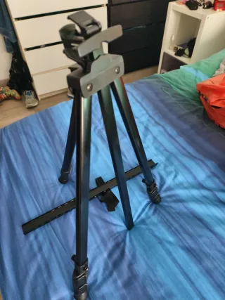 Trípode para cámara negro