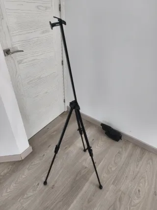 Trípode para cámara negro