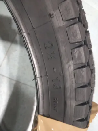 Juego 2 cubiertas Mitas 2.50-18 Derbi Rieju Puch