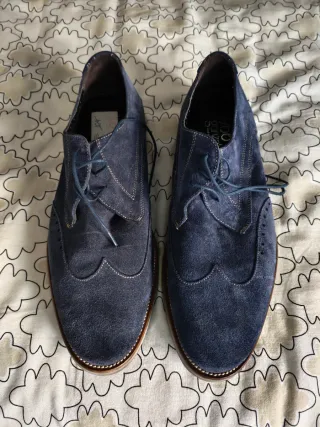 Zapatos de vestir azul marino para hombre