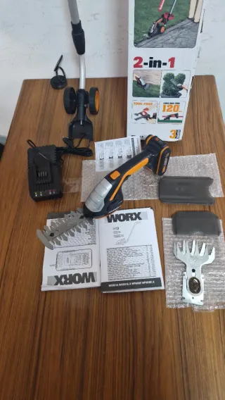 Cortasetos y Cizalla Inalámbrica WORX 20V