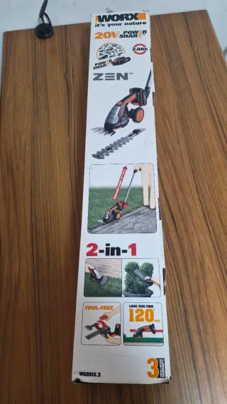 Cortasetos y Cizalla Inalámbrica WORX 20V