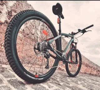 Bicicleta RockRider 27.5 Negra/Roja