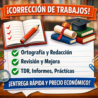 Corrección de trabajos escritos