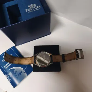 Reloj Festina Negro y Plateado