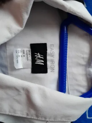 Uniforme unisex negro y blanco