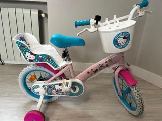 Bicicleta Infantil Hello Kitty Rosa