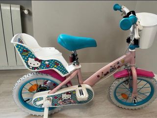 Bicicleta Infantil Hello Kitty Rosa