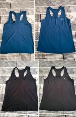 Pack 5 Camisetas Deportivas Mujer L-XL NUEVO