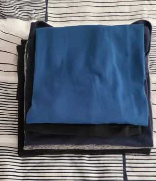 Pack 5 Camisetas Deportivas Mujer L-XL NUEVO