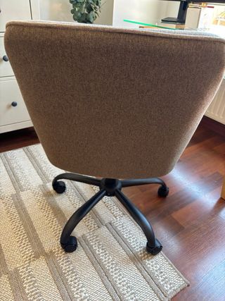 Silla de oficina marron