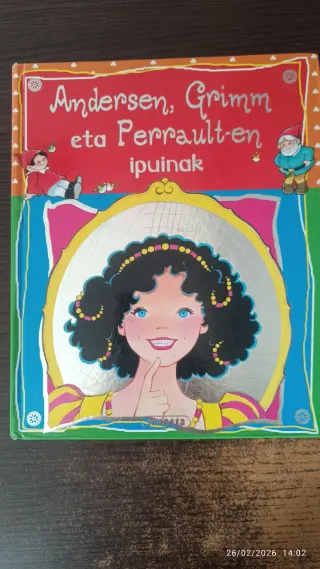 Andersen, Grimm eta Perrault-en ipuinak