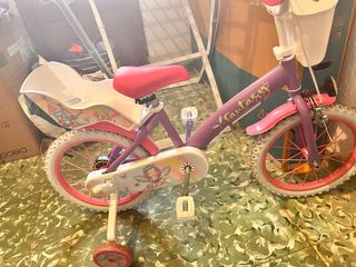 Bicicleta infantil Fantasy morada