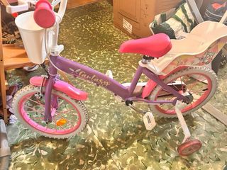 Bicicleta infantil Fantasy morada