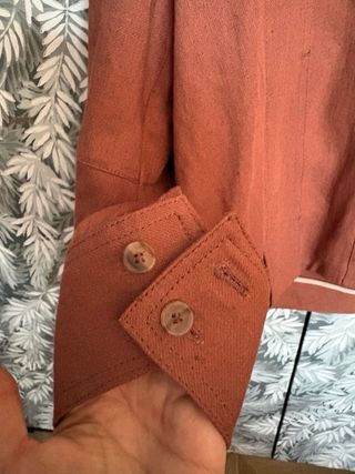 Chaqueta Zara color teja Talla M