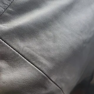 Cazadora Piel Tintoretto Negra