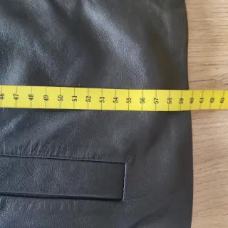 Cazadora Piel Tintoretto Negra