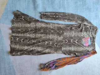 Vestito Desigual Vintage Stampa Snake & Mandala