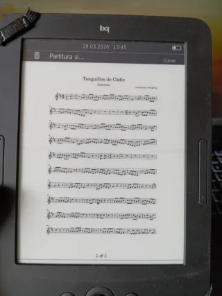 Bq Reader Libro Digital Negro