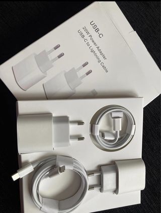 Pack 2 Cargadores Carga Rápida 20W