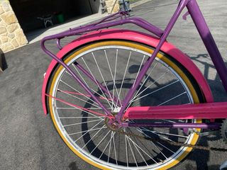 Bicicleta BH Gacela rosa y morada