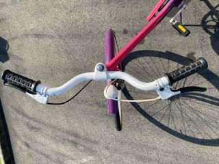 Bicicleta BH Gacela rosa y morada