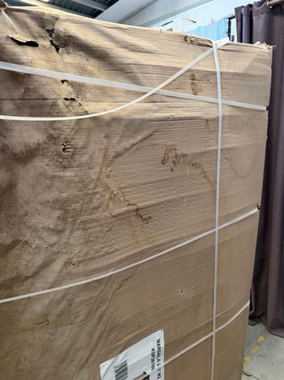 Caseta jardín resina 132x190x203cm 2,47 m² Marsala