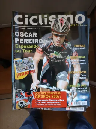 Revistas de ciclismo en ruta,nuevas .